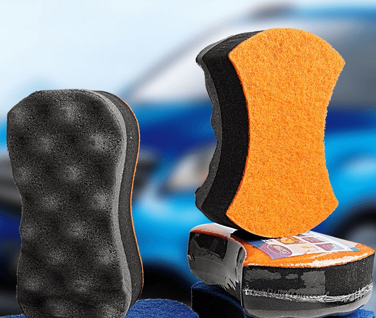 High-Density Car Wash Sponge – Honeycomb Coral Absorbent Sponge Block for Decontamination and Scrubbing