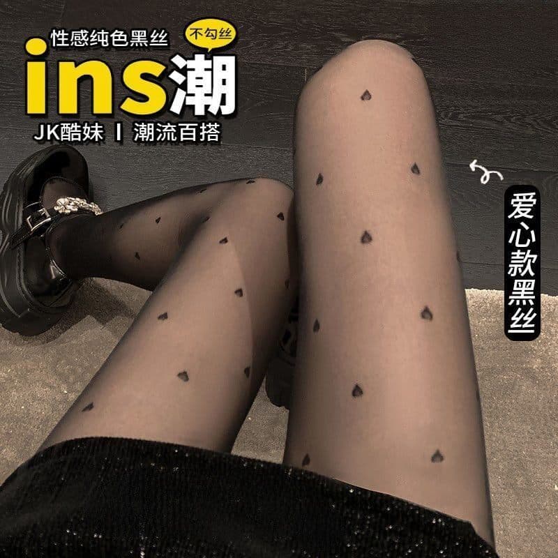 Polka Dot Black Sheer Tights Women 0D Autumn Ultra-Thin Ladder-Resistant Sexy High Transparency Non-Slip Pure Desire Plus Size Pantyhose
