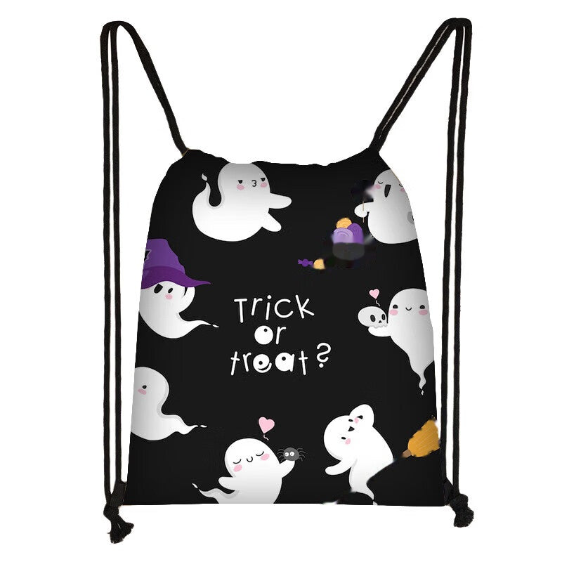Halloween Drawstring Candy Bag