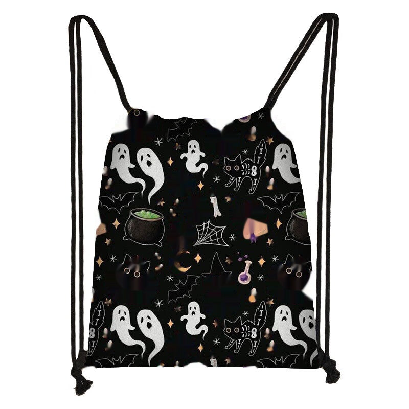 Halloween Drawstring Candy Bag
