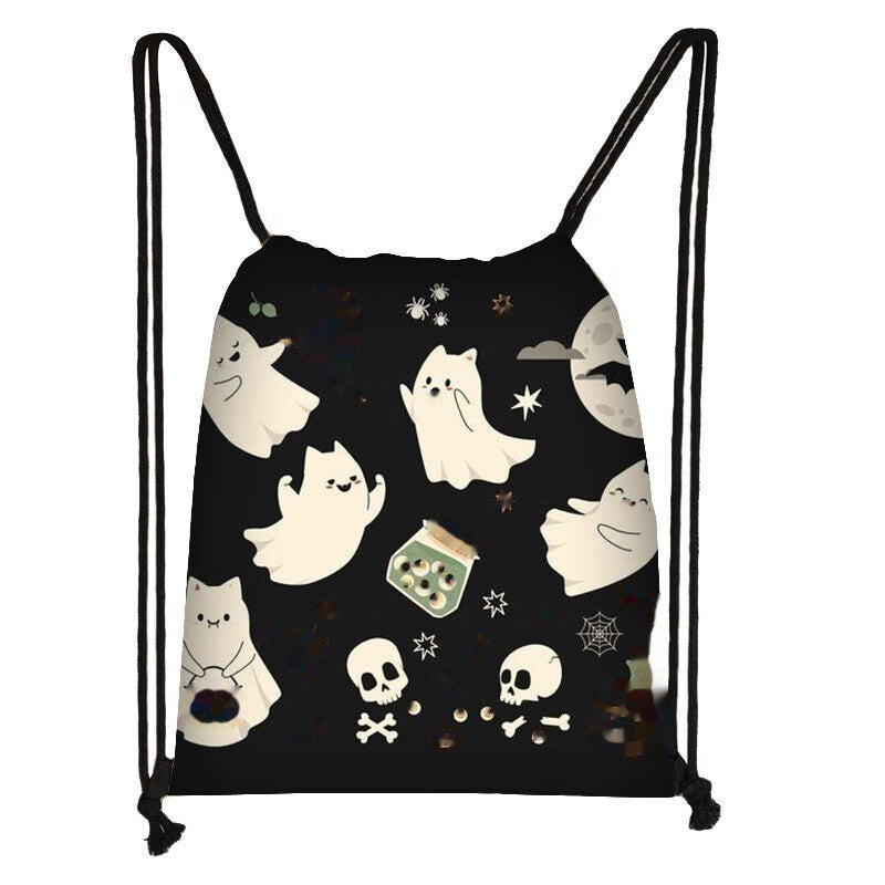 Halloween Drawstring Candy Bag