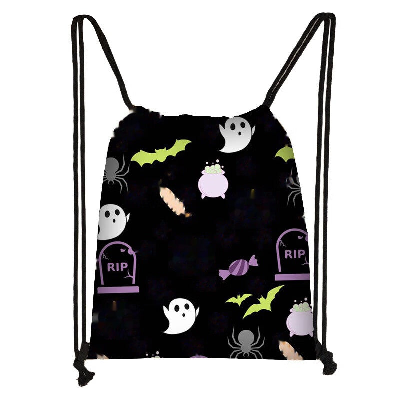 Halloween Drawstring Candy Bag