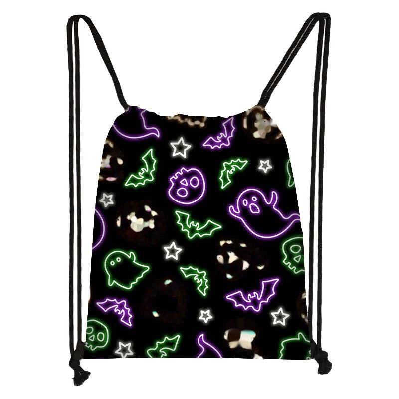 Halloween Drawstring Candy Bag