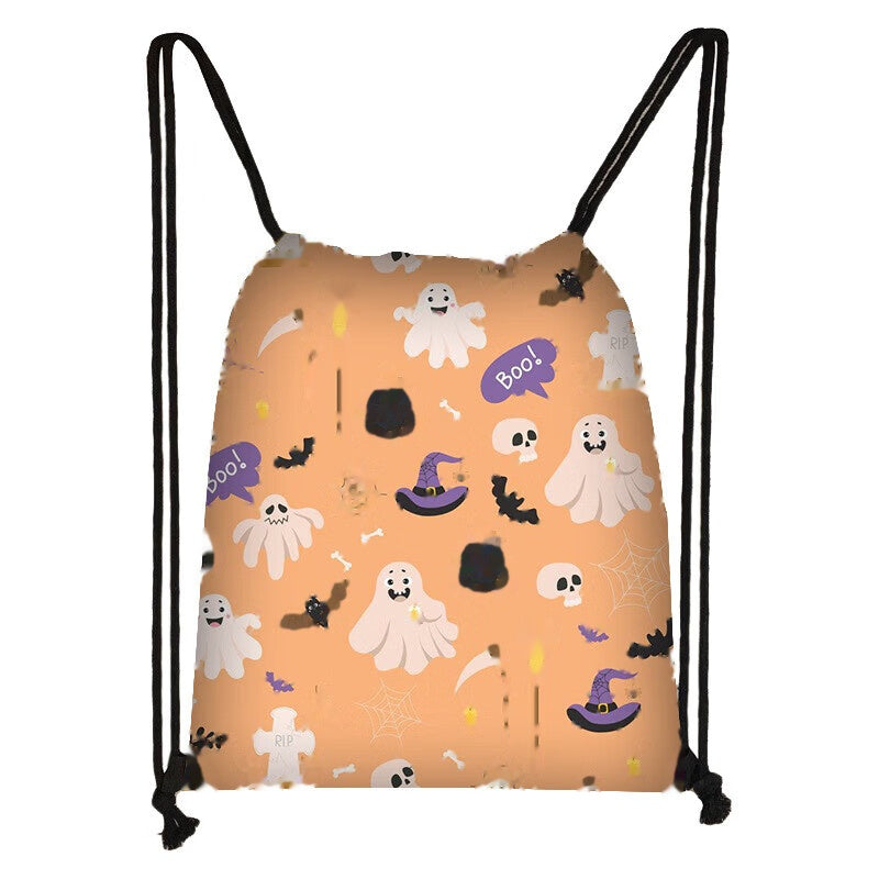 Halloween Drawstring Candy Bag