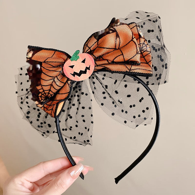 Halloween Pumpkin Hair Hoop Headband