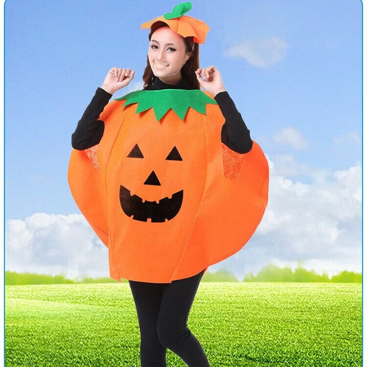 Halloween Pumpkin Costume for Kids & Adults