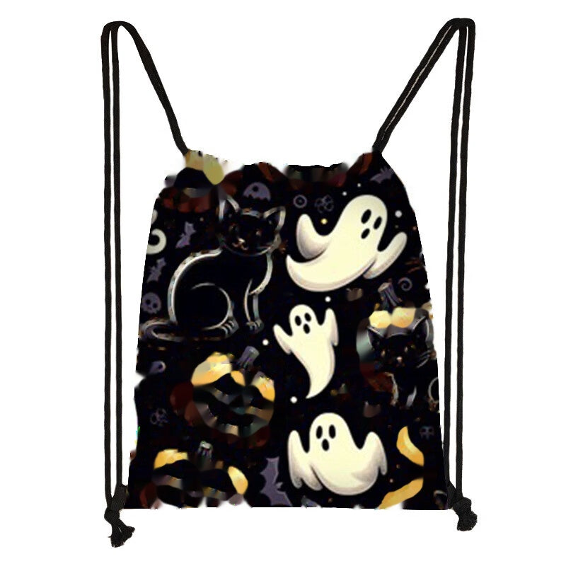 Halloween Drawstring Candy Bag