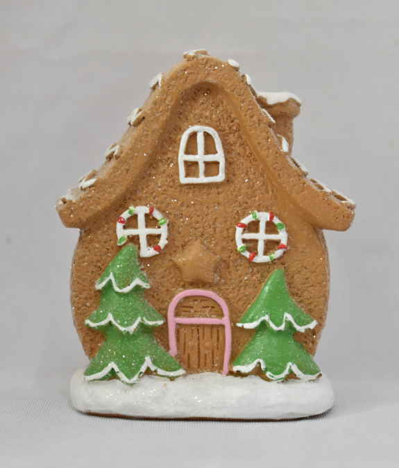Small Mushroom Gingerbread House