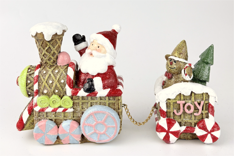 Two-Car Gingerbread Train