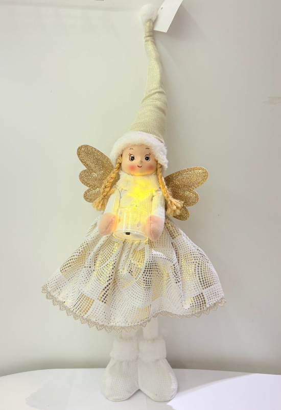 Small Platinum Standing Girl