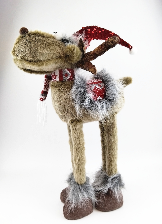 Small Long-Haired Four-Legged Reindeer