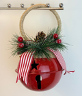 10CM Red Round Bell