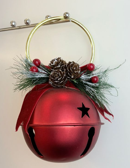 10CM Plated Round Bell