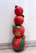 Quadruple Christmas Orbs