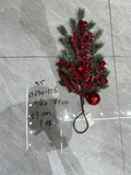 Christmas Red Bean Red Ball Teardrop Ornament