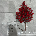 Christmas Large Red Berry Teardrop Ornament