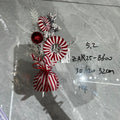 Christmas Red Ball Lollipop Stand
