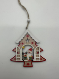 1PCS Wooden Hanging Ornament