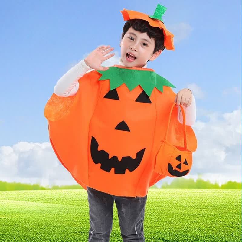 Halloween Pumpkin Costume for Kids & Adults