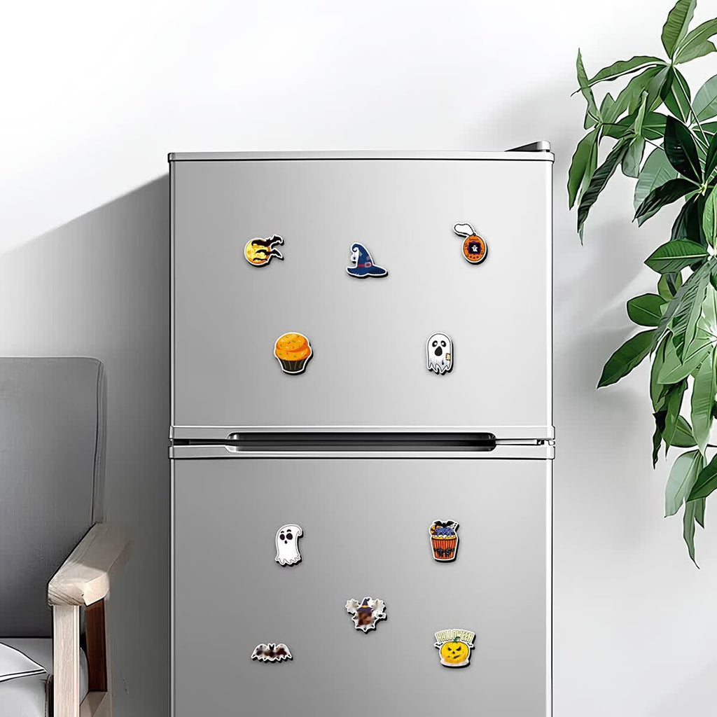 Halloween Pumpkin Ghost Fridge Magnets (20pcs)