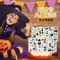 Halloween Cartoon Tattoo Stickers for Kids