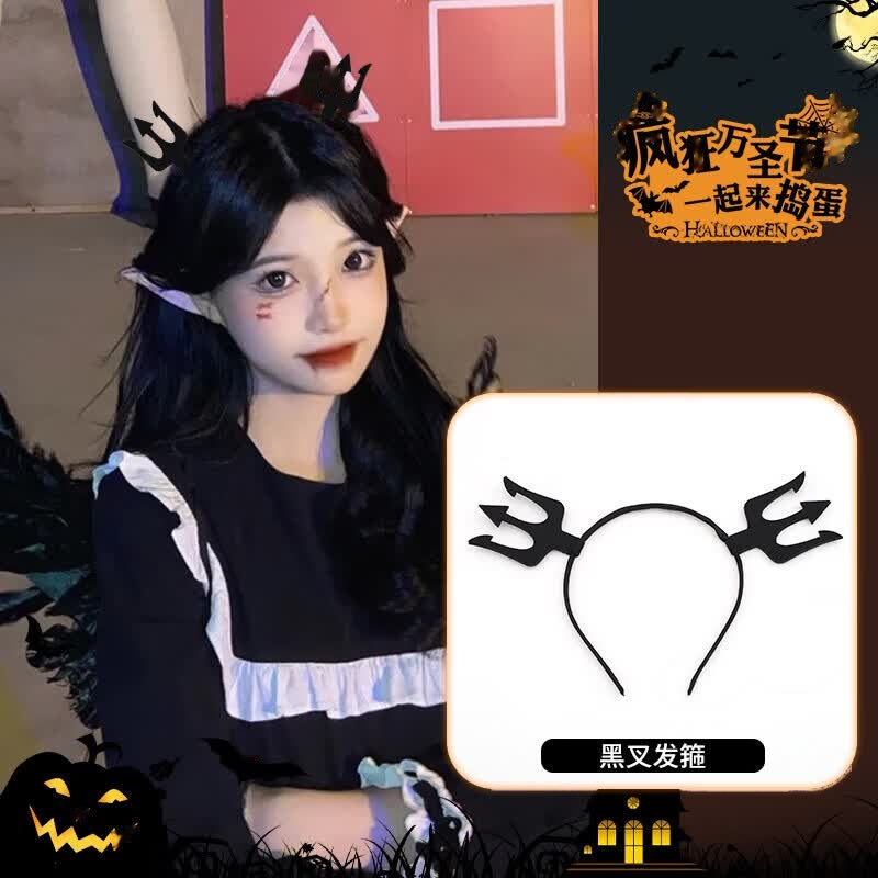 Halloween Pumpkin Hair Hoop Headband