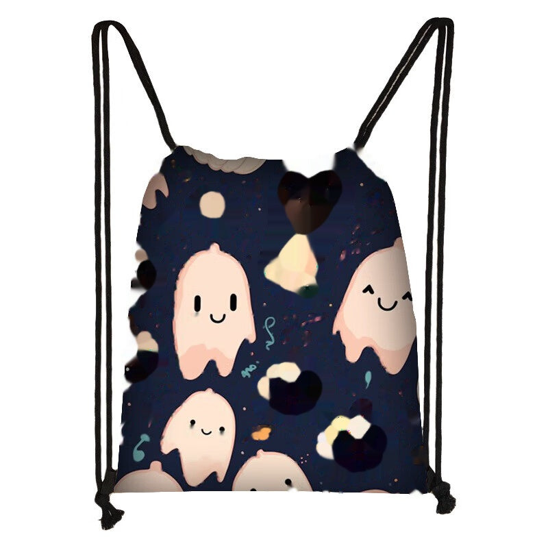 Halloween Drawstring Candy Bag