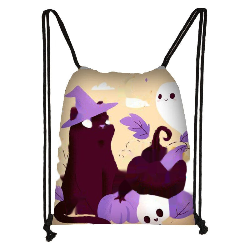 Halloween Drawstring Candy Bag