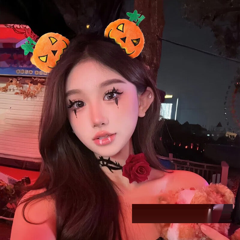 Halloween Pumpkin Hair Hoop Headband