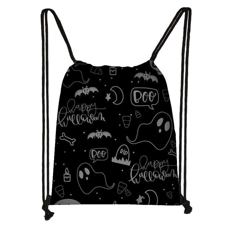 Halloween Drawstring Candy Bag